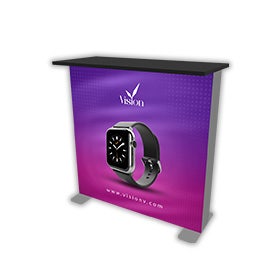 10ft Backlit Trade Show Display - Design 3