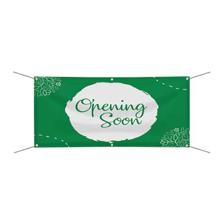 Opening soon banners