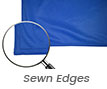 sewn edges