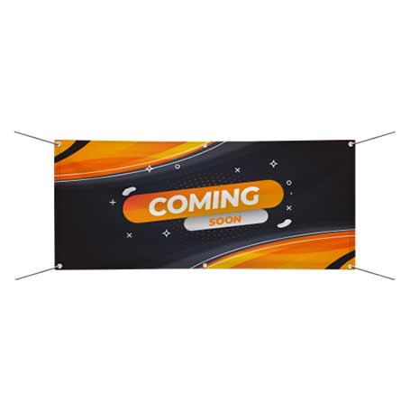 Coming soon banners